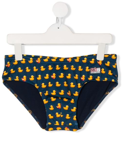 Slip bambino blu con paperine gialle MC2 SAINT BARTH Kids | BILLY DUCKYXT